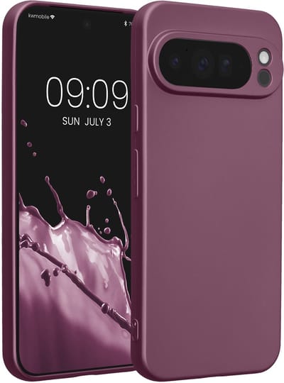 kwmobile metallic telefoonhoesje van TPU - geschikt voor Google Pixel 10 Pro XL - Flexible case voor smartphone - In metallic lila