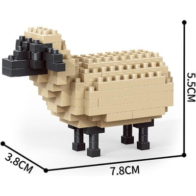 Hoge Kwaliteit 3D Compact formaat Hoge Kwaliteit Dierentuin Miniatuur schaal Hoge Kwaliteit Gebouw Hoge Kwaliteit Blokken—Eenvoudig Hoge Kwaliteit Montage Hoge Kwaliteit Voor in bag