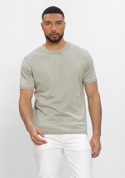 STEFANO LAURAN T-shirt Bror Polo's & T-shirts Heren - Groen - Maat XXL