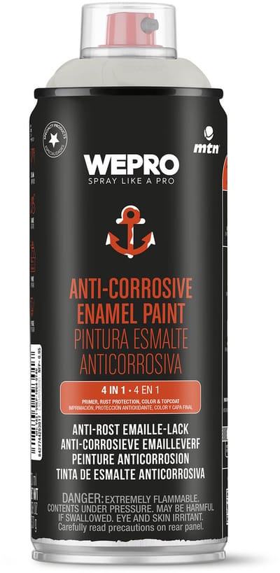 Spuitbus Anti-Roest Ral 9006 MTN WEPRO 400ML