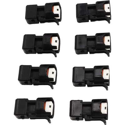 8 stuks Injectoradapters 43100 08 Brandstofinjectoradapters Kit Geschikt voor LS1 EV1 naar EV6 LS2 LS3 LSX LT1