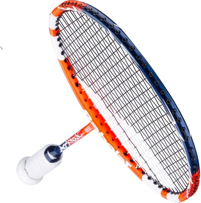 Babolat Speedlighter strung badmintonracket - rood