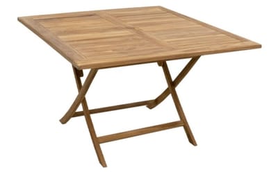Klaptafel Tuban vierkant 120cm