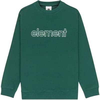 Element Central Lowcase Sweatshirt Groen 12 Years Jongen