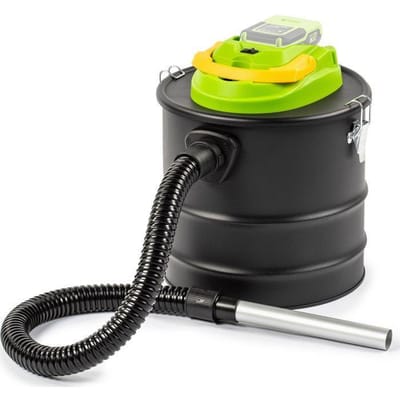 Aspirateur a cendres sans fil - FIELDMANN - 20V - Filtre HEPA lavable - Batterie et chargeur non inclus