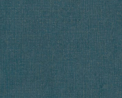 TEXTIELLOOK BEHANG | Metallic Linnenstructuur - oceaanblauw goud - A.S. Création My Home My Spa
