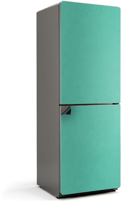 Wallfluent Magnetische Koelkastmat - Munt Koelkast Magneet Sticker - 70 cm x 190 cm - Munt Magnetische Koelkastmat - Koelkast Cover Magneet - Koelkastfront Decoratie Magneet - Herbruikbare Magneetmat Koelkast