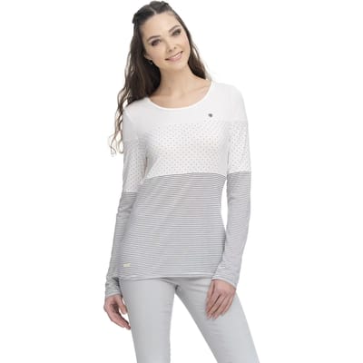 Dames-T-shirt met lange mouwen Ragwear Faviola