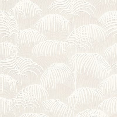 Natuur behang Profhome 961981-GU textiel behang gestructureerd met natuur patroon mat crème wit 5,33 m2