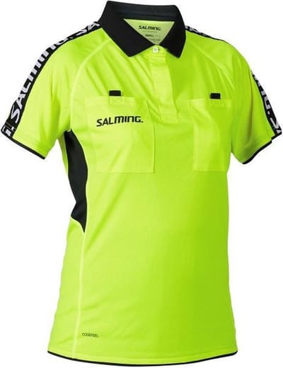 Salming Referee Polo Dames - Geel - maat M