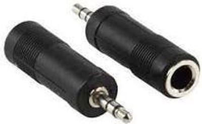 Jack Verloopstekker 3.5mm Male - Contra 6.3mm Female