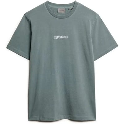 Superdry - Micro Logo Graphic T-shirt met losse pasvorm - Heren - T-shirts
