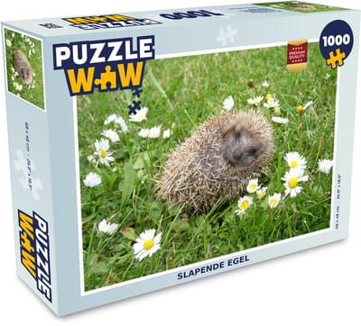 Puzzel Slapende egel - Legpuzzel - Puzzel 1000 stukjes volwassenen