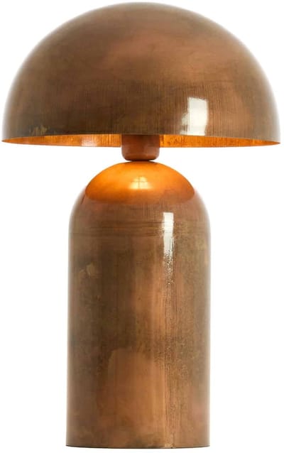 Light & Living Tafellamp Tolima - Koper - Ø31x48cm - Modern