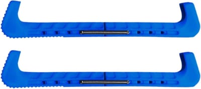 Schaatsbeschermers - Schaats hoezen - Schaatsen beschermen - Verstelbaar ontwerp - 31 cm - Blauw