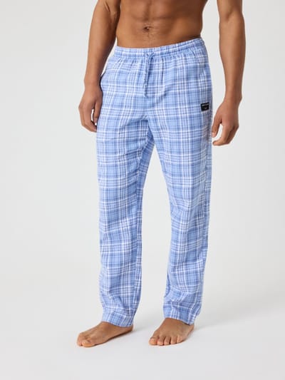 Björn Borg Core Flannel Pyjama Pants - heren pyjama- en loungebroek - meerkleurige print