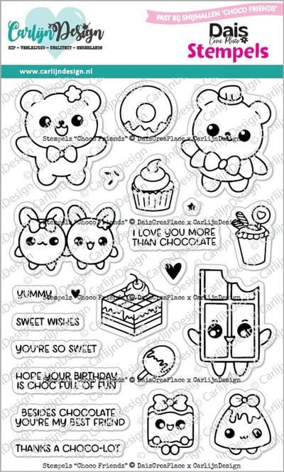 Stempels Choco Friends