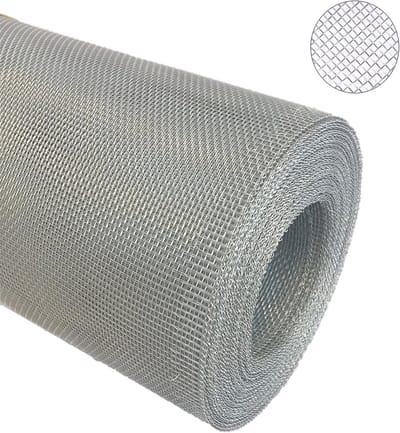 Aluminium insectengaas - 12,5 m x 0,8 m - Vliegen- en knaagdierbescherming