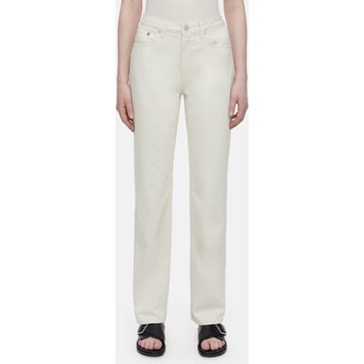 Closed Roan Jeans Ivory Maat: W31L30 | Straight Jeans Outlet | Dames | Wit