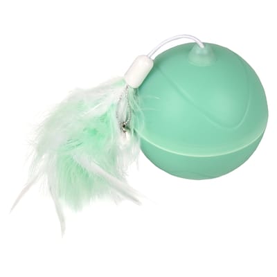 FLAMINGO-Balspeeltje-2-in-1-LED-Magic-Mechta-7-cm-groen