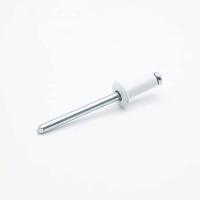 Klinknagels Wit 4.8x12 - PAK 100 | Aluminium Flower Rivet voor Metalen Materialen | Voor Pneumatische en Handmatige Klinkhamer