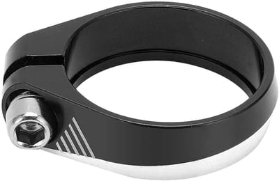 Zadelpenklem - Fietszadelklem - Zadel Verstellen - Met Snelspanner - 318 mm - Zwart