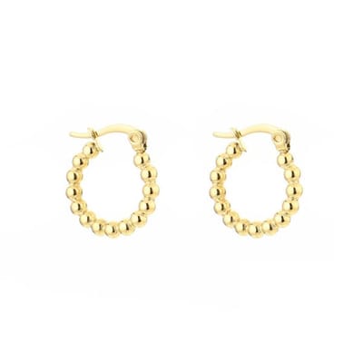 Bijoutheek Oorring Balls Goud