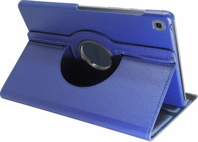 Samsung Galaxy Tab A 2019 Hoesje - 10.1 inch - 360° Draaibare Book Case Bescherm Cover Hoes Blauw