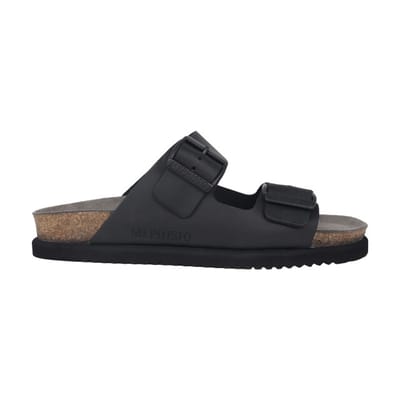 Mephisto Nerio - heren sandaal - Zwart - maat 39 (EU) 6 (UK)