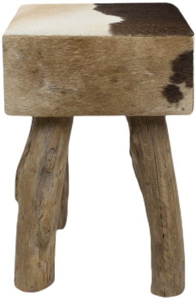 kruk koe donker bruin vierkant 45cm