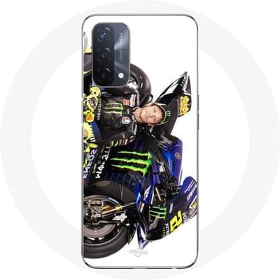 Coque de protection - Maniacase - Oppo A93 5G - Souple - Noir - Sportif