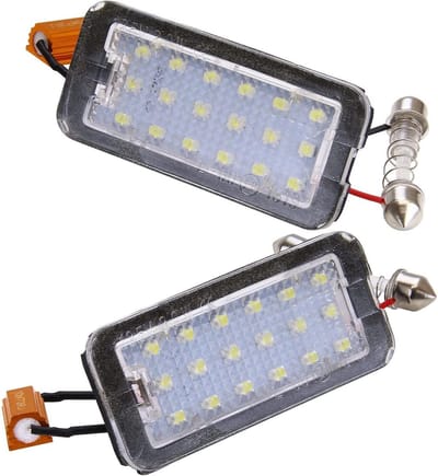Kentekenplaatverlichting LED - Auto Verlichting - Voertuig Verfraaiing - Waterdicht Ontwerp