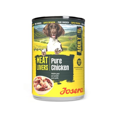 Josera Meatlovers Pure 12 x 400 g Hondenvoer - Kip (nieuw Design)