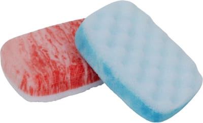 D&L Badspons Marble - 1 Pak van 2 Badsponsen - Verschillende Kleuren