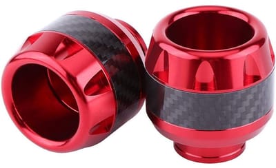 Dailygoody - Vork Frame Sliders - Crash Protection - Rood - Voorvork Sliders - Bescherming voor motorfiets - Geschikt voor motoren - Rood