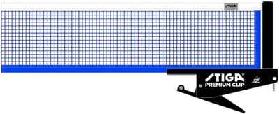 Tafeltennis Net - Wedstrijd Net - Sporten Thuis - Verstelbare Spanning - Officiële Afmetingen - Blauw