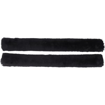Qhp Teugel Bontset Zwart - 45 CM | Zwart | Hoofdstel accessoires paard