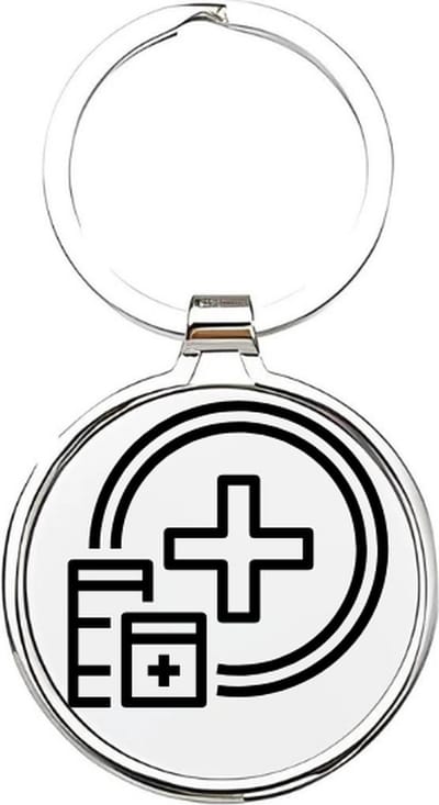 Akyol - Dokter Sleutelhanger - dokter - De beste doktoren - Arts - artsen - ziekenhuismedewerker - huisarts - verpleegkunde - verzorger - verpleegkundige - verzorgster - medicus - 4 x 7,5 CM