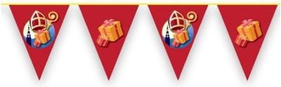 Vlaggenlijn Sinterklaas - Welkom Sinterklaas - Sinterklaas versiering - Sinterklaas intocht - Sinterklaas en Piet -sinterklaas Cadeautjes