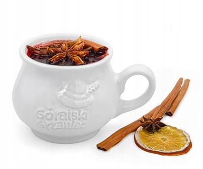 Bimberek - Steengoed Mok - 300 ml - Glühwein - Gouden - Handvat