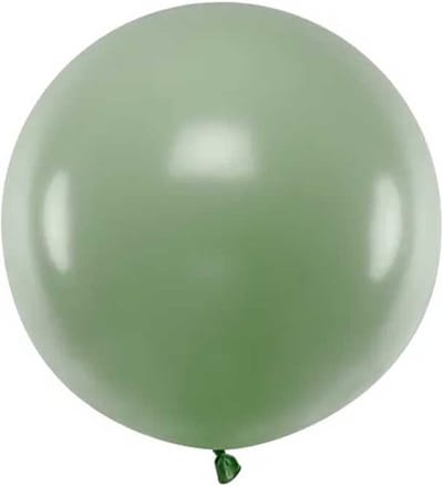 Partydeco - Ballonnen latex - Rosemary green Eucalyptus 100 cm (per stuk)