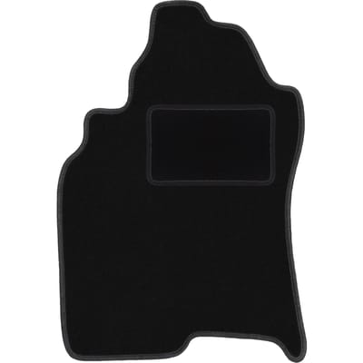Bestuurdersmat zwart voor: Nissan X-Trail I T30 SUV (2001-2007)