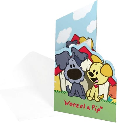 Woezel & Pip Uitnodigingen (8ST)