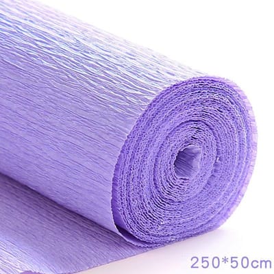 17 Kleuren 250X50Cm Gekleurde Crêpepapier Rol Origami Gekreukeld Crêpepapier Knutselen Diy Bloemen Decoratief Stuk Cadeauverpakking Papier Knutselen