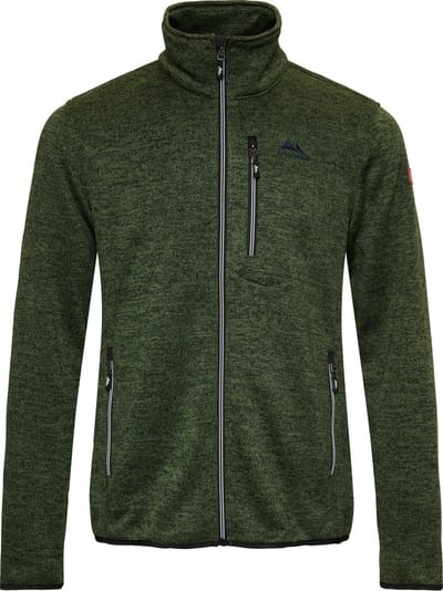 Nordberg Benjamin Fleece Vest - Heren - Groen melange - Maat M