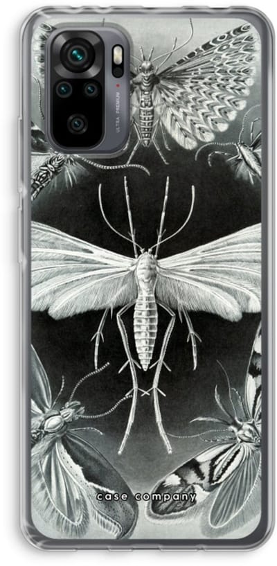 Case Company® - Hoesje geschikt voor Xiaomi Redmi Note 10 Pro hoesje - Haeckel Tineida - Soft Cover Telefoonhoesje - Bescherming aan alle Kanten en Schermrand