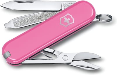 Victorinox Classic SD zakmes - Cherry Blossom - 7 functies - RVS