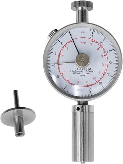 Hardheidstester - Fruitmeter Sclerometer - Fruit Kwaliteit Testen - Drie Modellen Beschikbaar - L - Zilver