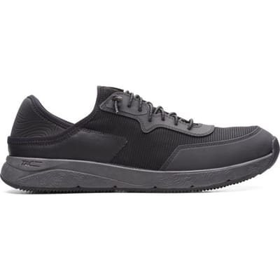 Clarks - Maat 40 - Davis Low Heren Sneakers - Black Combi