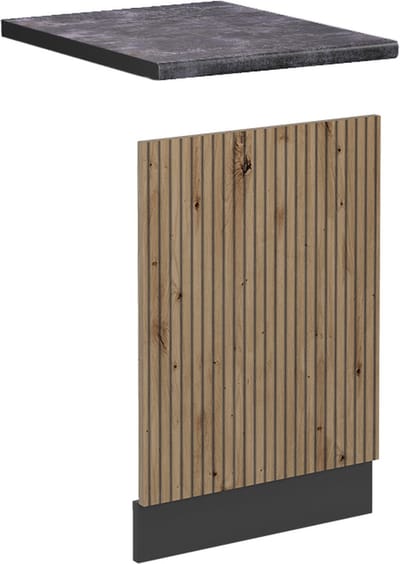 Vicco R-Line Frontpaneel – 45 cm, WB Antraciet Artisanaal eiken